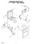 Diagram for 08 - Dispenser Front Parts