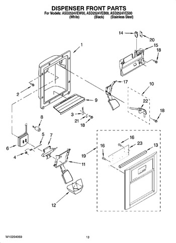 Diagram for ASD2524VEB00