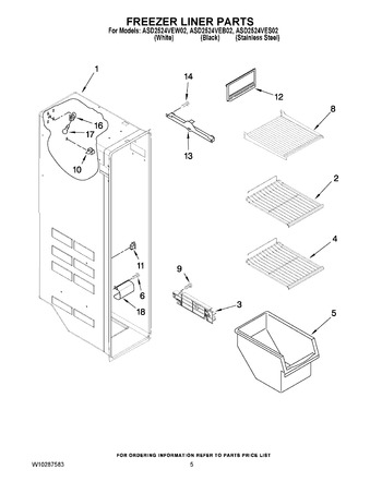 Diagram for ASD2524VES02