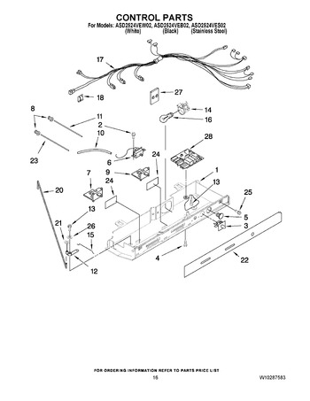 Diagram for ASD2524VES02