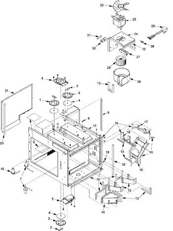 Diagram for MC23MPT (BOM P1326402M)