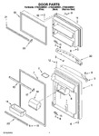 Diagram for 02 - Door Parts