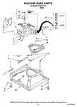 Diagram for 05 - Machine Base Parts