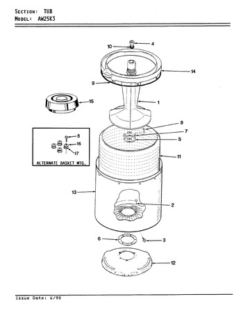 Diagram for AW25K3W