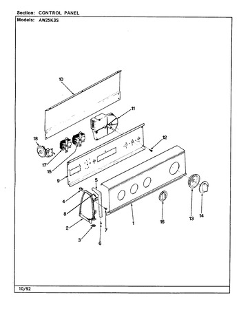 Diagram for AW25K3HS