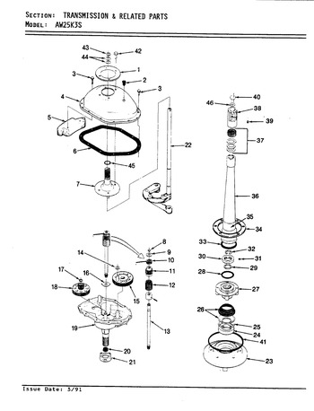 Diagram for AW25K3HS