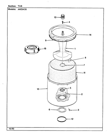 Diagram for AW25K3HS