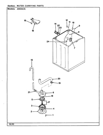 Diagram for AW25K3HS