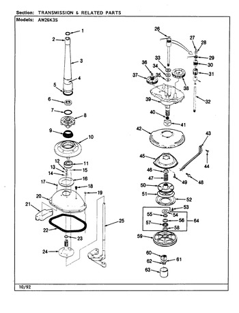 Diagram for AW26K3AS