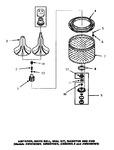 Diagram for 03 - Agitator/drive Bell/seal Kit/tub & Hub