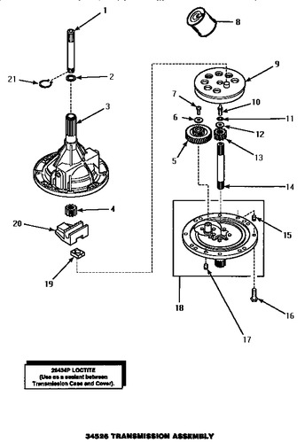 Diagram for AWM372W