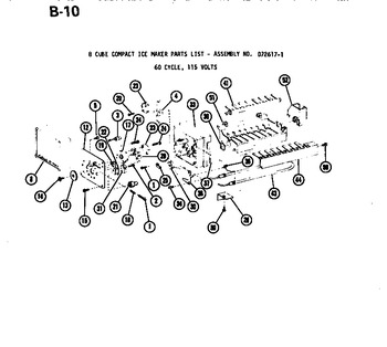 Diagram for BCI20E (BOM: P747026W)