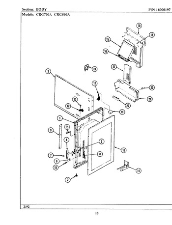 Diagram for CRG760A