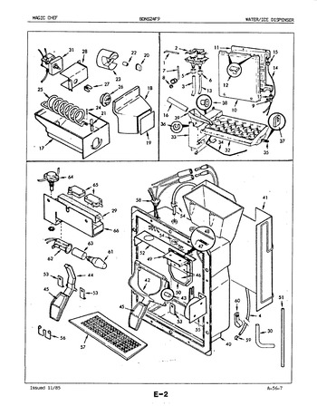 Diagram for BDNS24F9H (BOM: 5L56A)