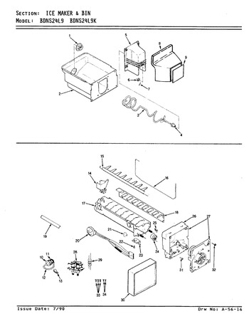 Diagram for BDNS24L9A (BOM: AN92A)