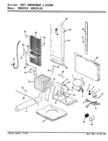 Diagram for BDNS24L9A (BOM: AN92A)