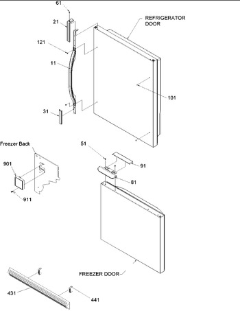 Diagram for BG21VW (BOM: P1325013W W)