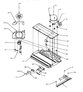 Diagram for BH20S5W (BOM: P1196501W)