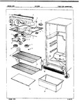 Diagram for 03 - Fresh Food Compartment