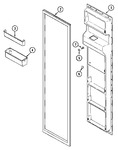 Diagram for 02 - Freezer Inner Door