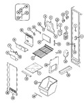 Diagram for 01 - Freezer Compartment