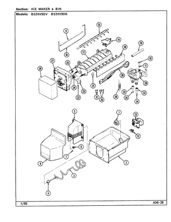 Diagram for BS24X9DV (BOM: DN91B)