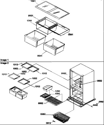 Diagram for BXF19TW (BOM: P1311901W W)