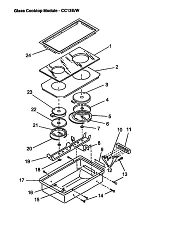 Diagram for CC13W (BOM: P1133348N)