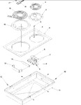 Diagram for 01 - Open Coil Cooktop - Cc1ef/wf