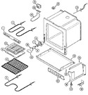 Diagram for 04 - Oven/base