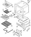 Diagram for 04 - Oven/base