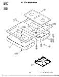 Diagram for 04 - Top Assembly