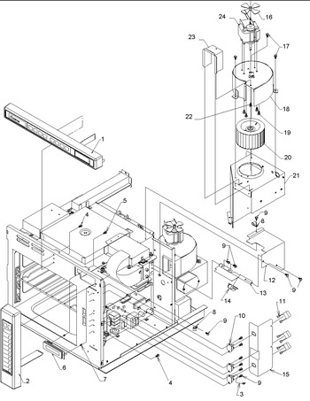 Diagram for CMA2000BK (BOM: P1194109M)