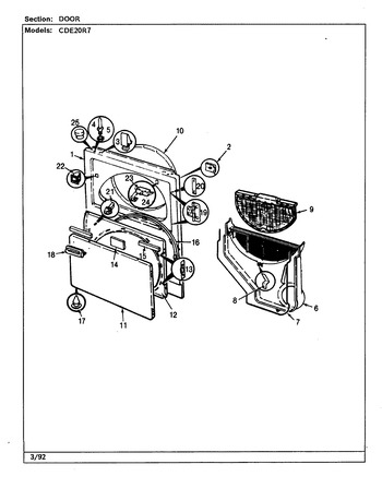 Diagram for CDE20R7W