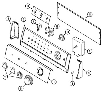 Diagram for CDE8000W