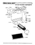 Diagram for 01 - Air Duct/blower Components