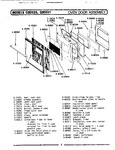 Diagram for 12 - Oven Door Assembly