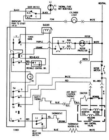 Diagram for CDG7500W