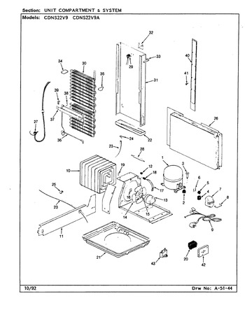 Diagram for CDNS22V9A (BOM: CR38A)