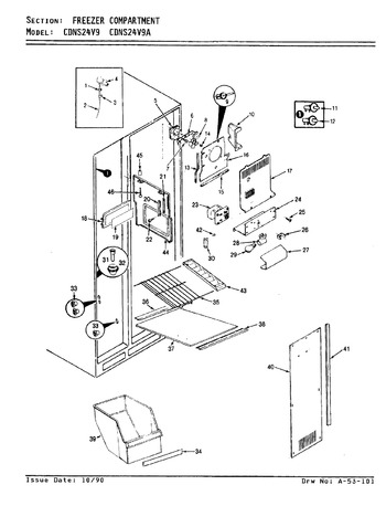 Diagram for CDNS24V9 (BOM: BR86A)