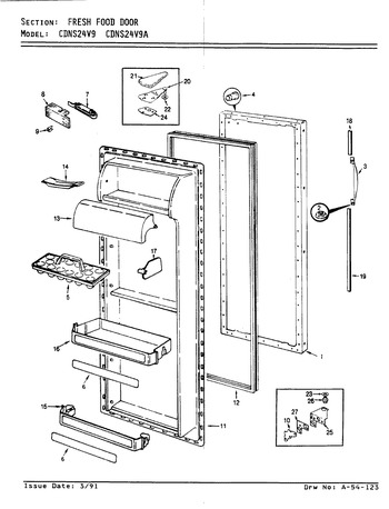 Diagram for CDNS24V9A (BOM: BR85C)