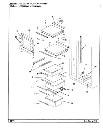 Diagram for CDNS24V9 (BOM: BR85F)