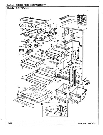 Diagram for CDNT18V9A (BOM: BC48A)