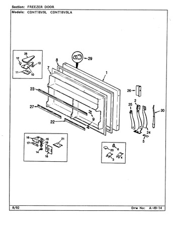 Diagram for CDNT18V9LA (BOM: CC49A)