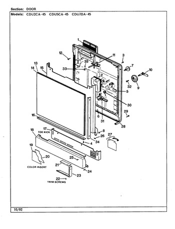 Diagram for CDU7DA-45