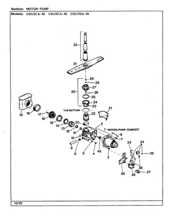 Diagram for CDU7DA-45