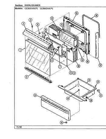 Diagram for CE3552XRA