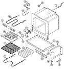 Diagram for 04 - Oven/base