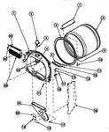 Diagram for 03 - Fr Blkhd, Air Duct, Felt Seal & Cylinder