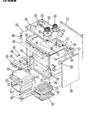 Diagram for CEA6D6W